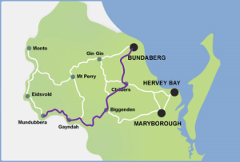 Biggenden to Bundaberg